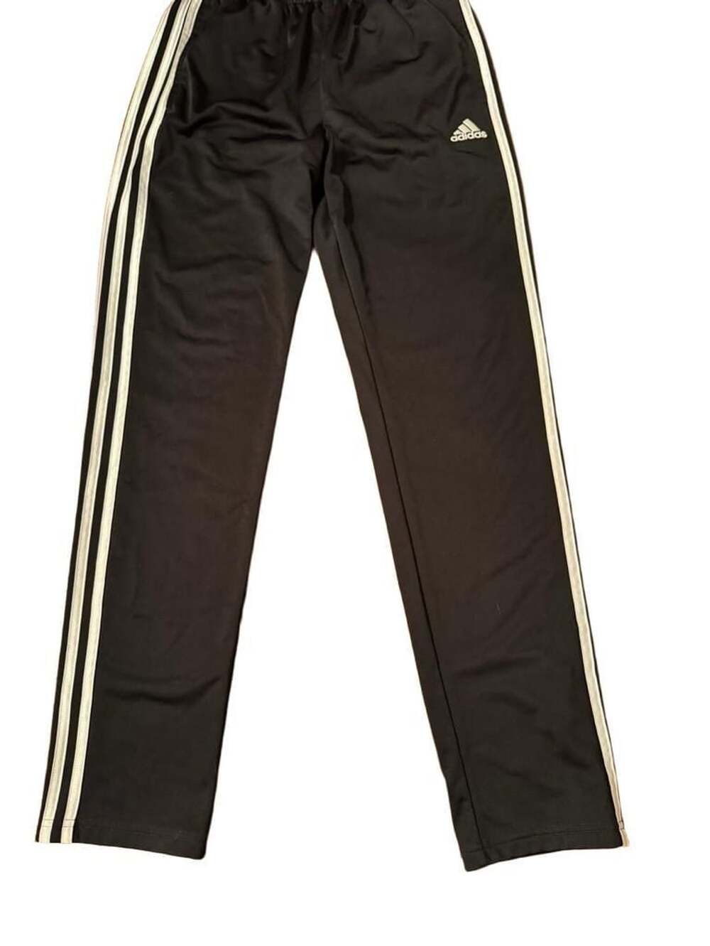Adidas Classic 3-Stripes Track Pants Black Youth Size 14/16 h1406